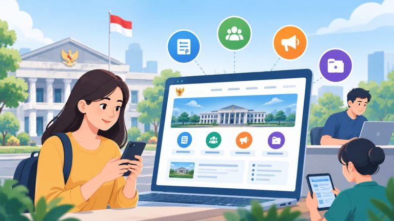 website pemerintah pelayanan publik